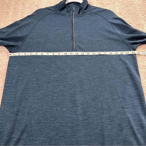 Lululemon Metal Vent Tech 1/2 Zip Men's Navy Pullover Size XL - Picture 9 of 16